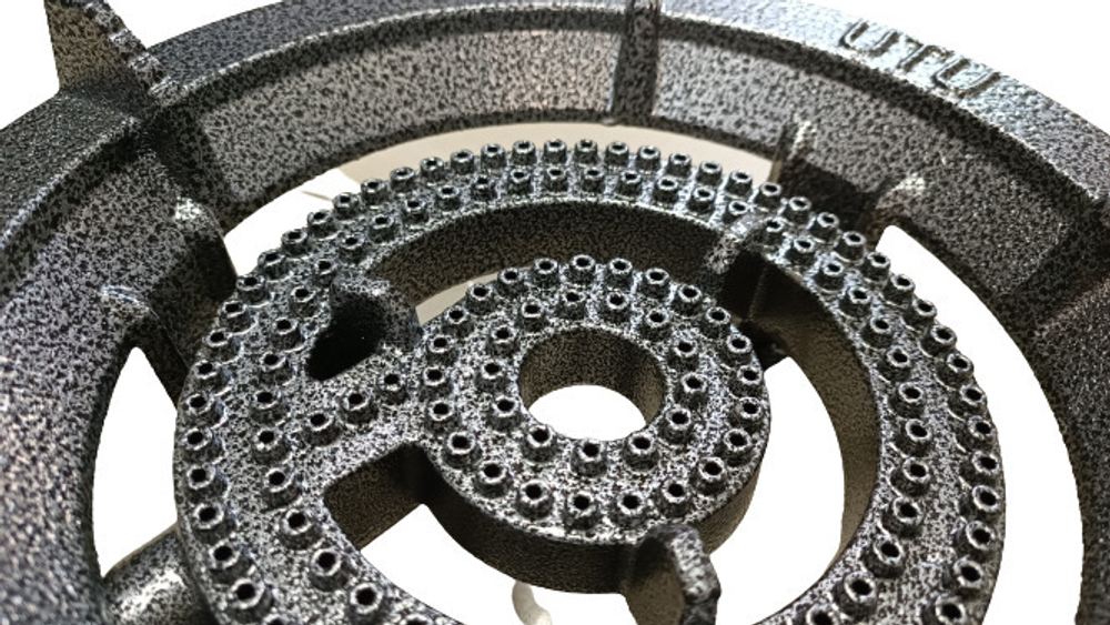 Горелка газовая высокой мощности чугунная с пьезорозжигом Умница ПГЧ- 1Н (6 кВт) для казанов/автоклавов/дистилляторов