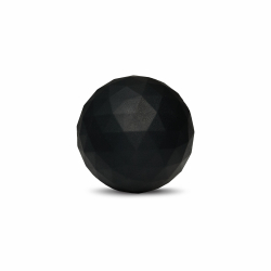 Набор из двух массажных мячей с кистевым эспандером черный