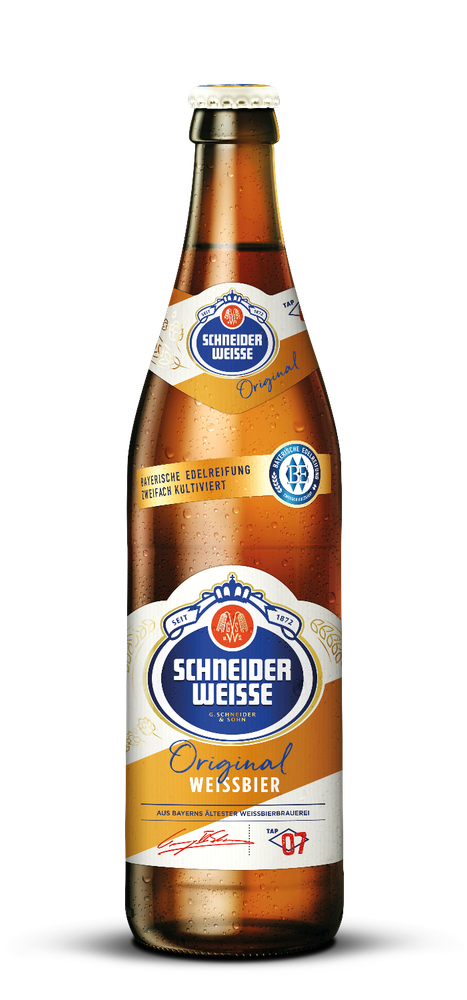 Пиво Шнайдер Вайсс ТАП 07 Майн Ориджинал / Schneider Weisse TAP 07 Mein Original 0.5 - стекло