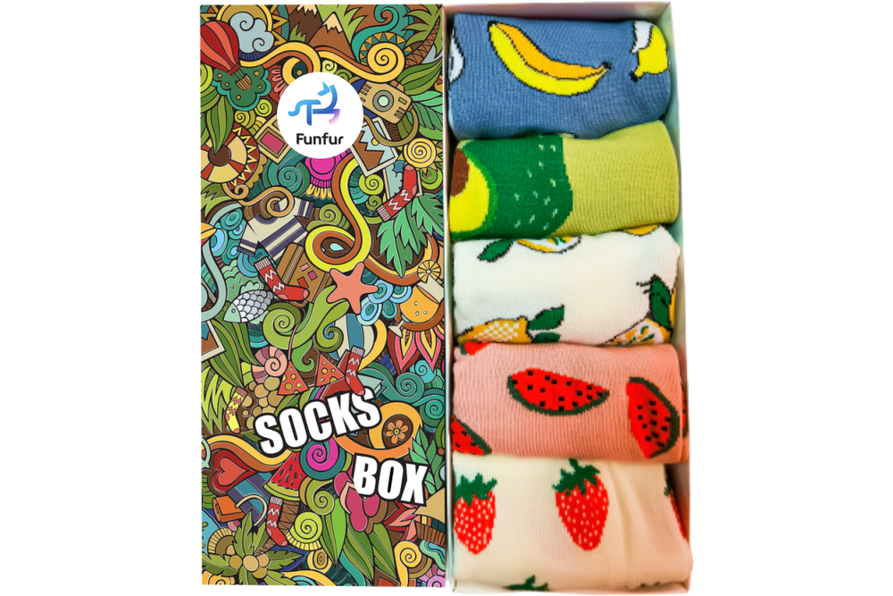 Носки Funfur Caramella в наборе 5 пар