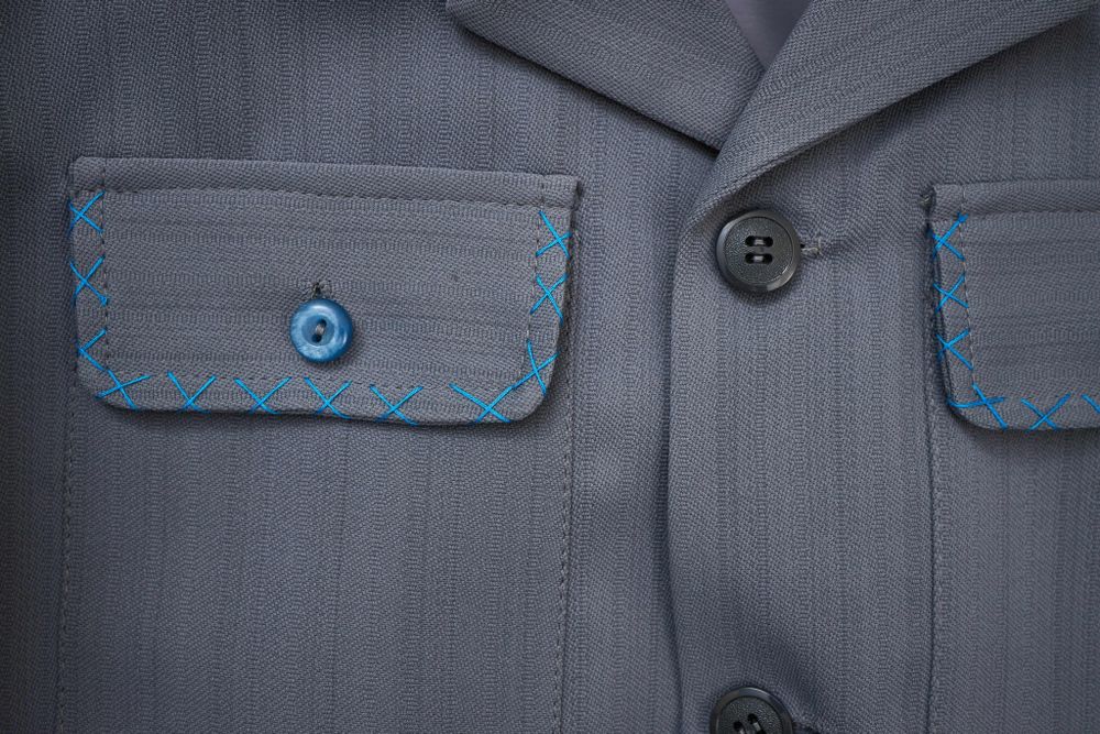 Куртка Soeurs Blue Wave Серая