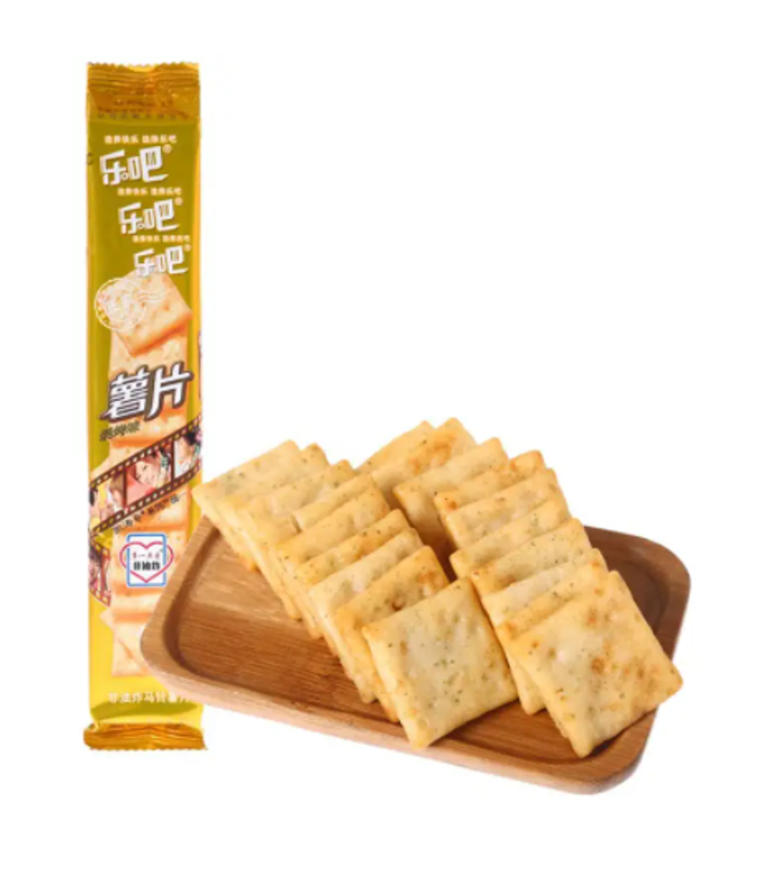 Крекеры картофельные  со вкусом барбекю  Leba 50г