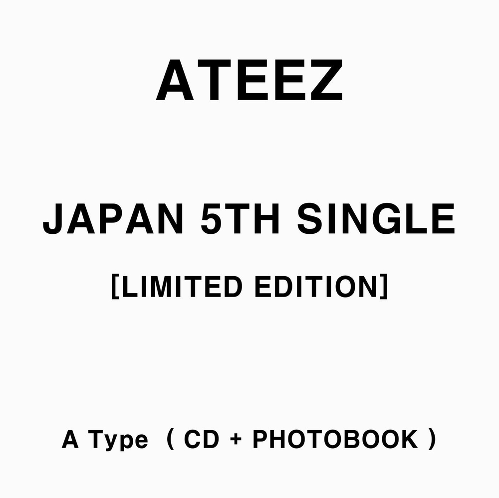 (ПРЕДЗАКАЗ) Альбом ATEEZ - TBD JAPAN 5th Single Album LIMITED Edition A Type