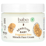 Babo Botanicals, крем для лица для чувствительной кожи Baby Miracle, без отдушки, 57 г (2 унции)