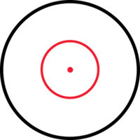 Коллиматор HS503R, поворотный регулятор, Holosun