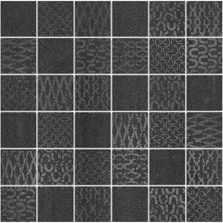 Декор Про Дабл черный мозаичный (DD200820/MM)