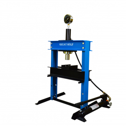 Пресс гидравлический настольный 10т GW-0910 Great Wolf