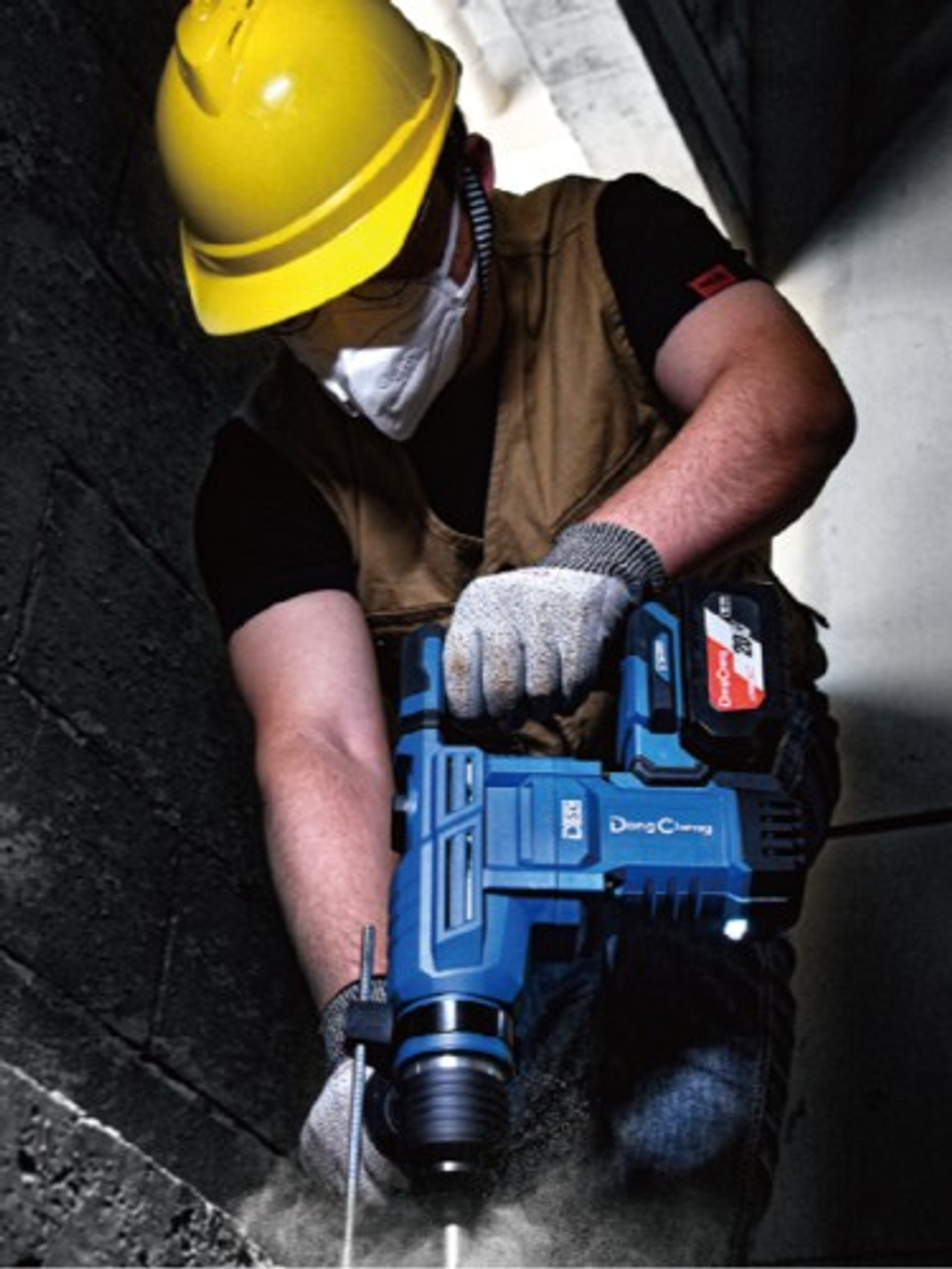 Перфоратор аккумуляторный DongCheng DCZC02-28 (TYPE Z) без АКБ и ЗУ DCZC02-28(TYPE Z)