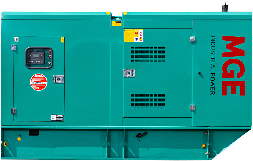 Дизельный генератор MGE P200CS (NT855-GA) в кожухе — Фото №1 