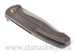 Нож Чебуркова Волк Wolf М390 Bronzeфотография - 8