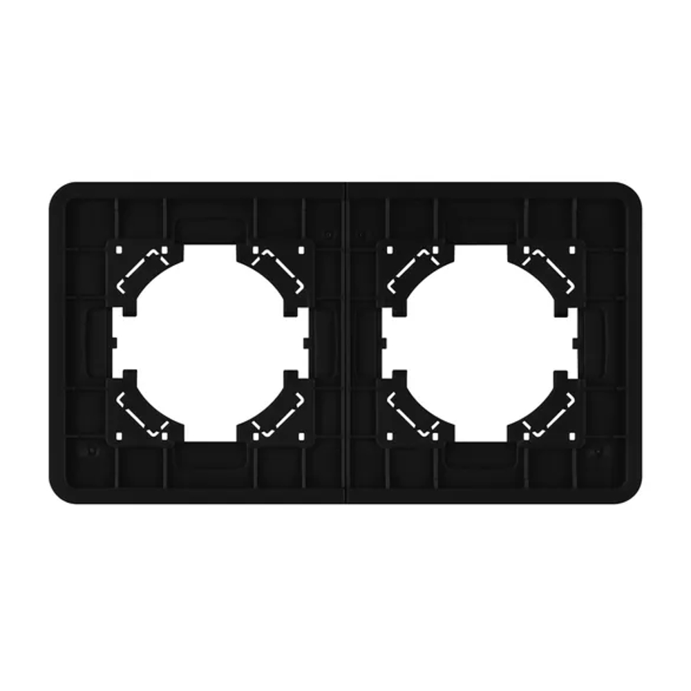 Рамка стеклянная FRM-OMALI-GS-2-BK (Arlight, -) 049693