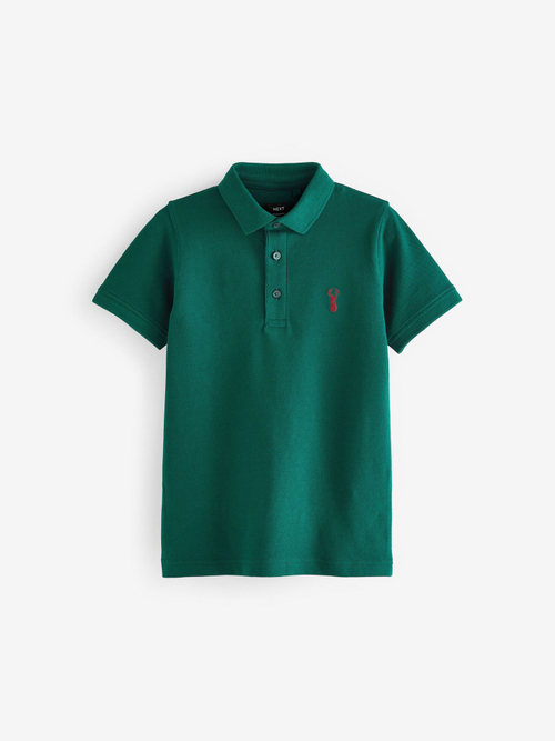 Поло для мальчика Next C77-340, Темно-зеленый