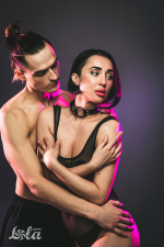 Черный кляп-кольцо 3,5см Lola Games Party Hard Modesty 1143-01lola