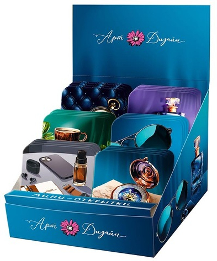 Набор мини-открыток МУЖСКОЙ/120шт 0994.731