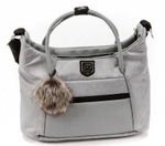 Детская коляска Adamex Belissa Special Edition 3 в 1 B-PS586 (СВ.СЕР ХРОМ.РАМ)