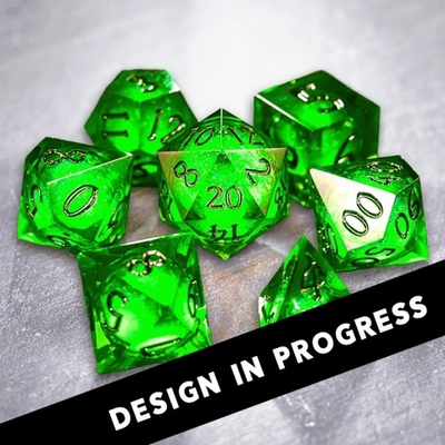 [Предзаказ] Teenage Mutant Ninja Turtles RPG Mutagen Green Dice Set