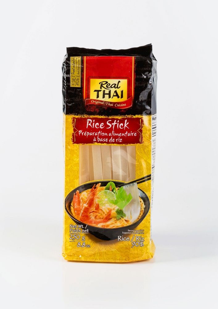 Лапша рисовая Real Thai Rice Stick 10 мм 250 г