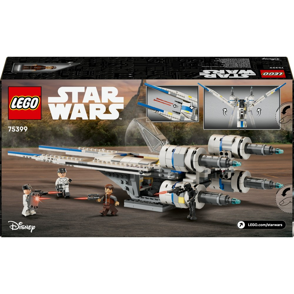 Конструктор LEGO Star Wars 75399 Истребитель Повстанцев U-Wing — фото 4
