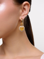 Серьги "Soul Yellow Matte" Gold