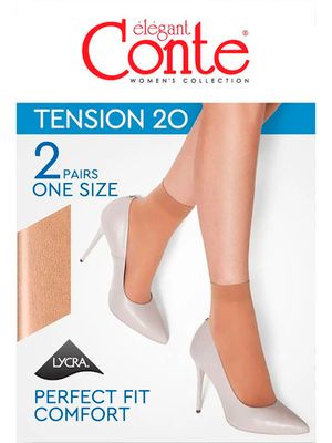 Носки Tension 20 (2 пары) Conte