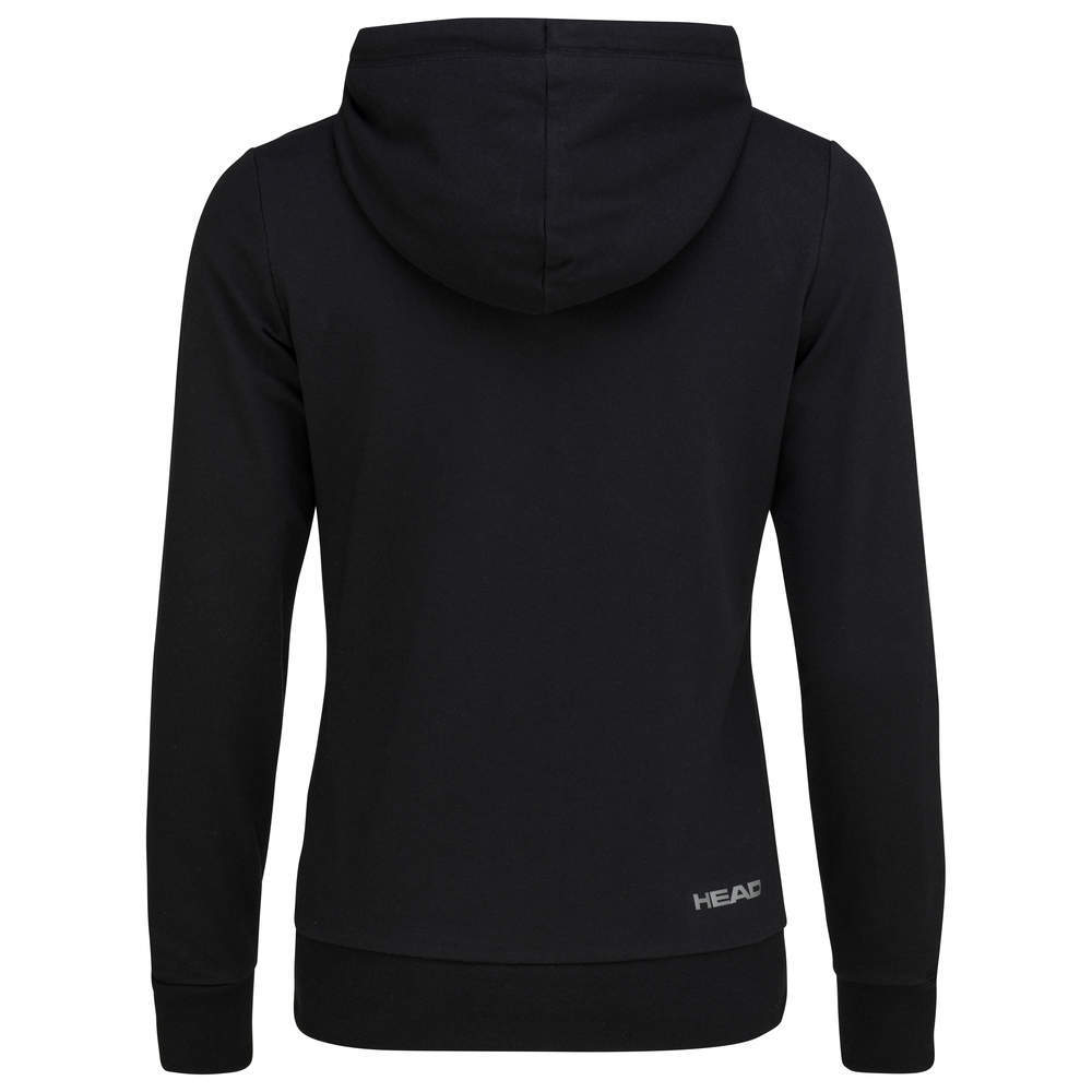 Женская теннисная куртка Head Club Rosie Hoodie W - Black
