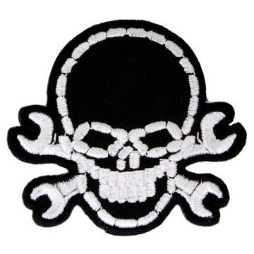 Нашивка Череп с ключами