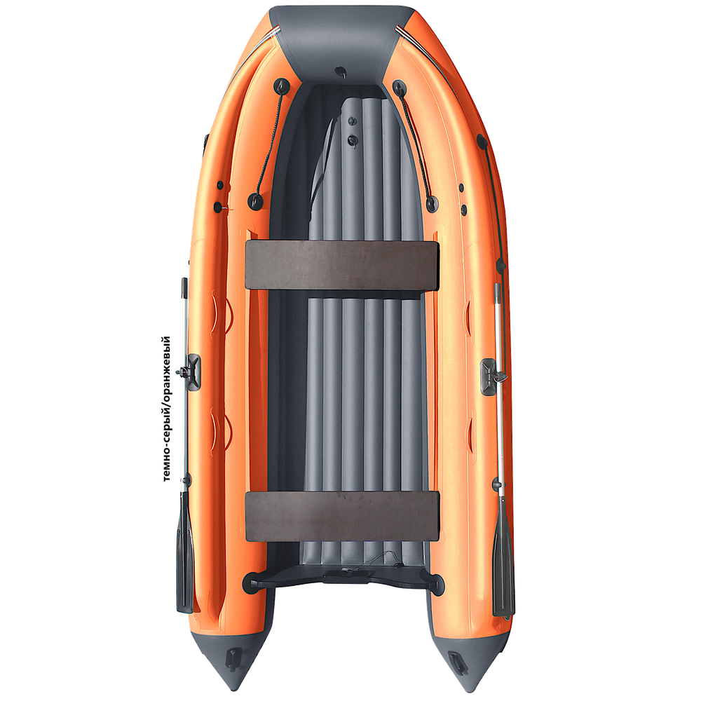 Лодка ПВХ Angler Reef Тритон 390FiНД с интегрированным фальшбортом -