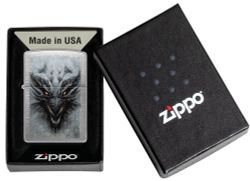 Зажигалка Zippo Dragon Design с покрытием Linen Weave (48732) 6
