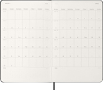 Еженедельник Moleskine Classic Weekly Horizontal (DHB12WH3) 13х21см твердая обложка черный