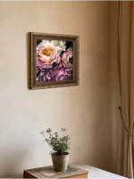 Картина на стену интерьерная на холсте 37*37 см