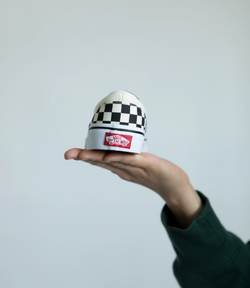 Детские кеды Vans Classic Slip-On 'Black Off White' VN000ZBUEO1