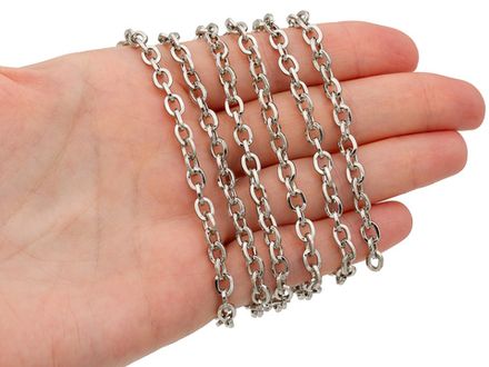 Цепь "Овальная. Базовая" 4,5мм