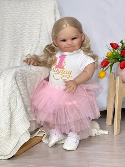 Кукла Реборн мягконабивная 60см (FA-963)