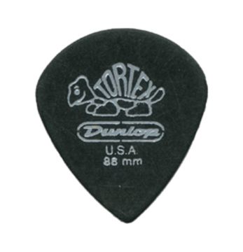 Медиаторы 12шт, 0,88мм, Dunlop 482P.88 Tortex Pitch Black Jazz III