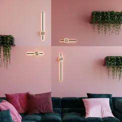 4257/18WL HIGHTECH ODL21 453 черн/ант.бронза Настен.светильник IP20 LED 18W 1148Лм 3000K STILO