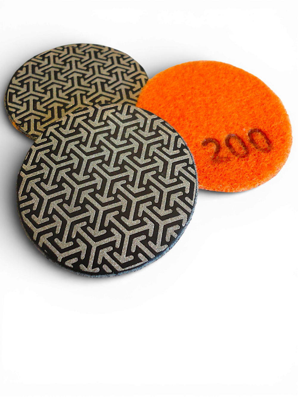 Алмазный круг для сухой и мокрой шлифовки (АГШК) Ø50мм, P200