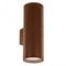 Уличный настенный светильник Ideal Lux Gun AP2 Big Coffee 163611