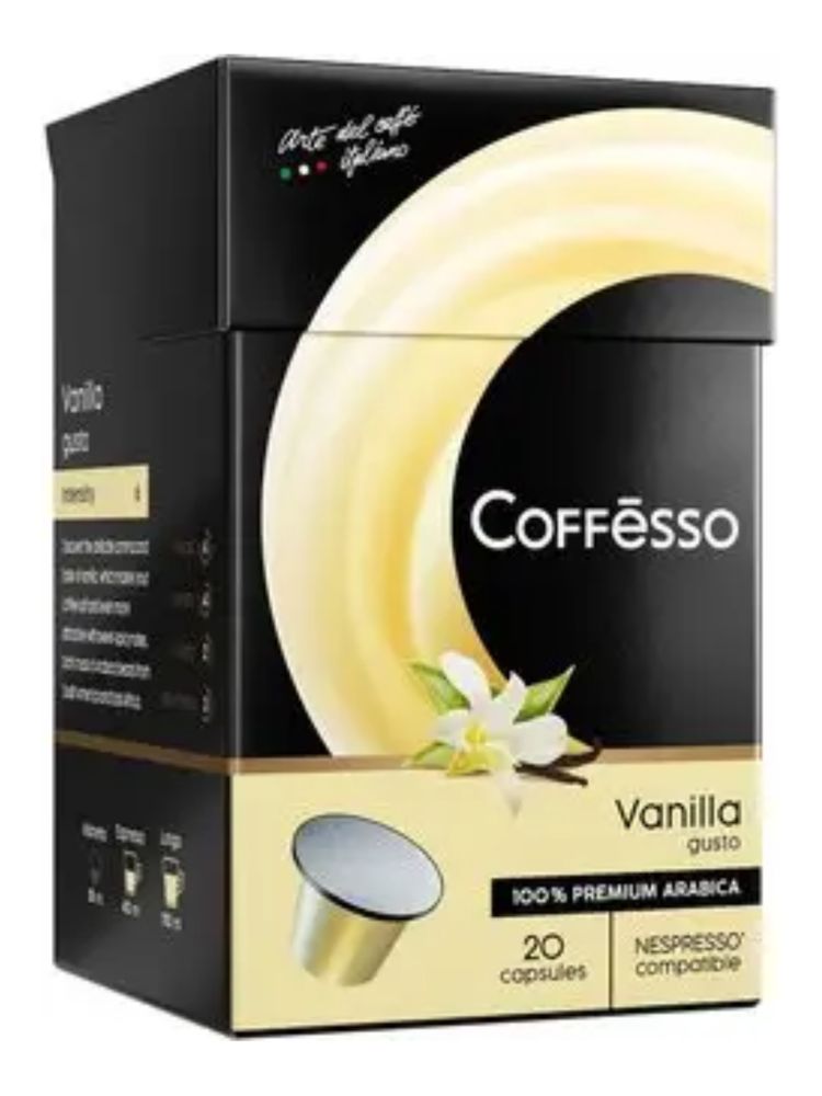 Кофе в капсулах Nespresso Coffesso Vanilla 20 шт