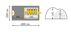 Палатка Talberg Spirit 4 [TLT-029]