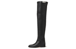 HERMES Over the knee Boots Women"s Black