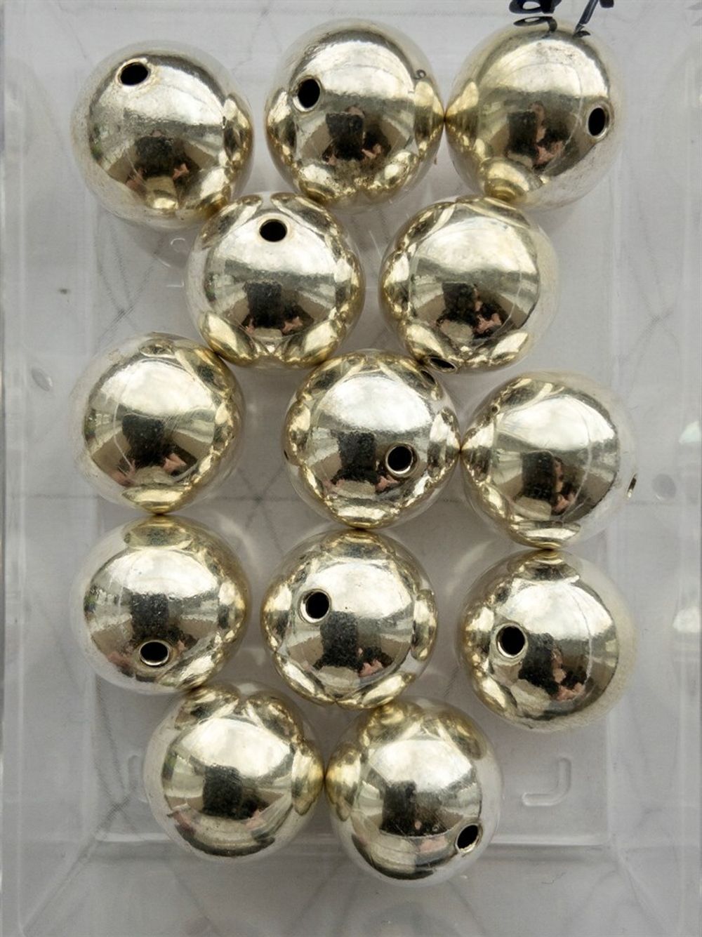 Бусина Шар гладкий 18 мм