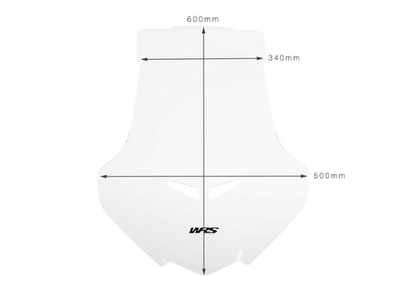 WRS Ветровое стекло Touring Honda Integra 700 / 750 прозрачное HO007T