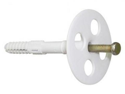 Дюбель для теплоизоляции с гвоздем 10х160 (20шт) ЧП