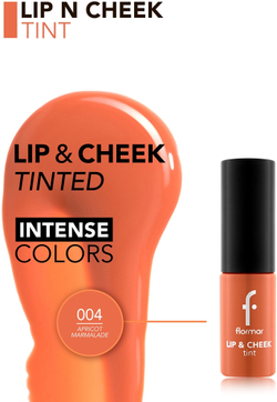flormar Lip & Cheek Tint - Жидкие румяна для губ и щек, 6,7 ml