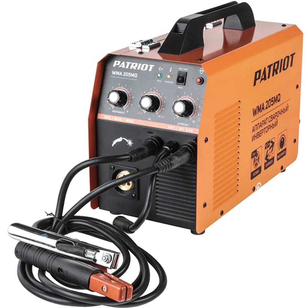 PATRIOT WMA 205MQ MIG/MAG/MMA инверторный сварочный полуавтомат 605302155