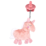 itzy ritzy, Sweetie Pal ™, силиконовая соска и плюшевая пустышка Lovey, от 0 месяцев, Unicorn, набор из 2 предметов