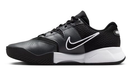 Мужские кроссовки теннисные Nike Court Lite 4 - белый, черный