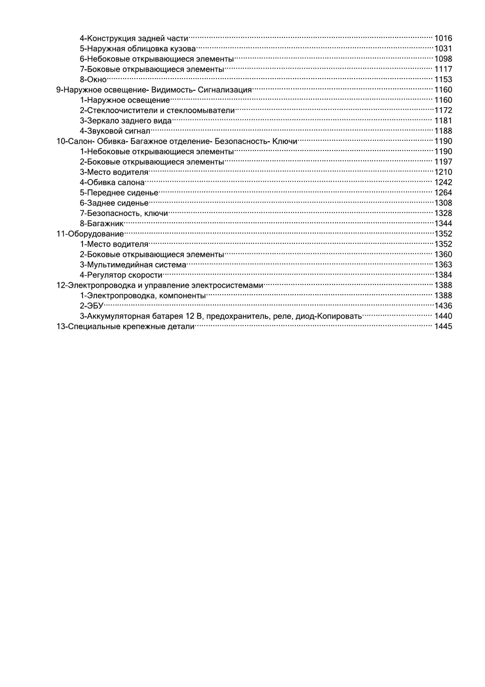 Каталог запчастей Каптур с 2016г.