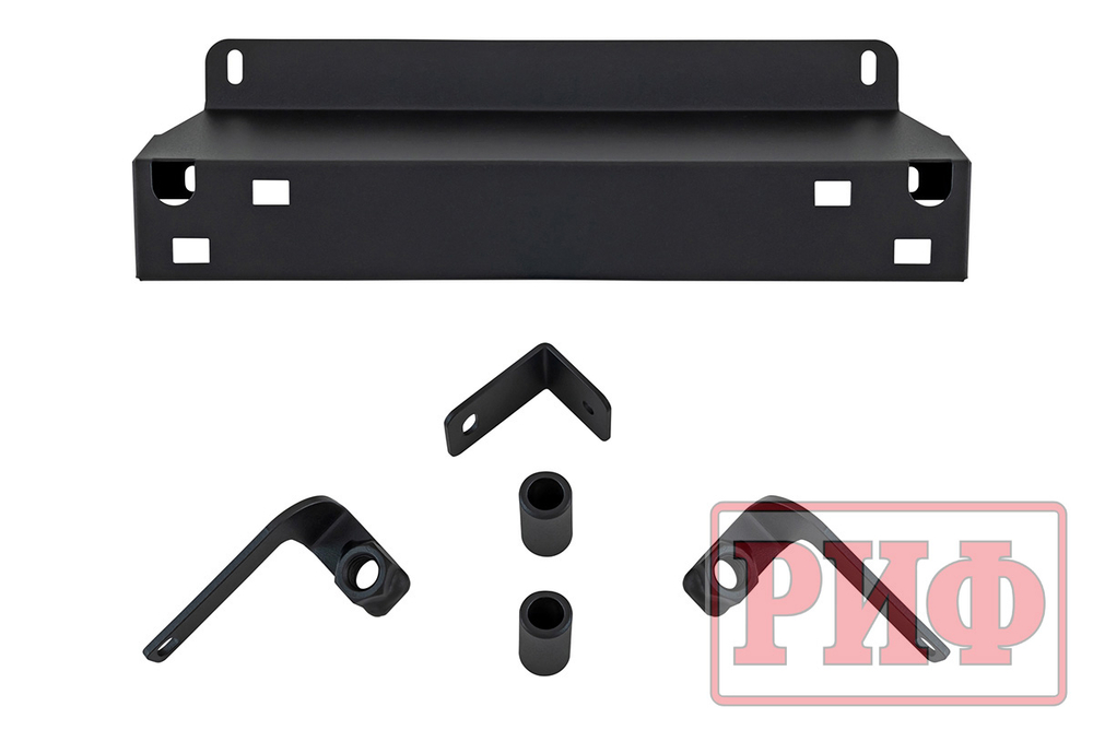 Бампер задний силовой/защита штатного бампера TANK 400 c квадратом под фаркоп РИФ