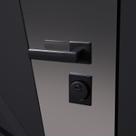 Стальная дверь «Аша» 3D (адаптивная замковая часть). Заказная модель.